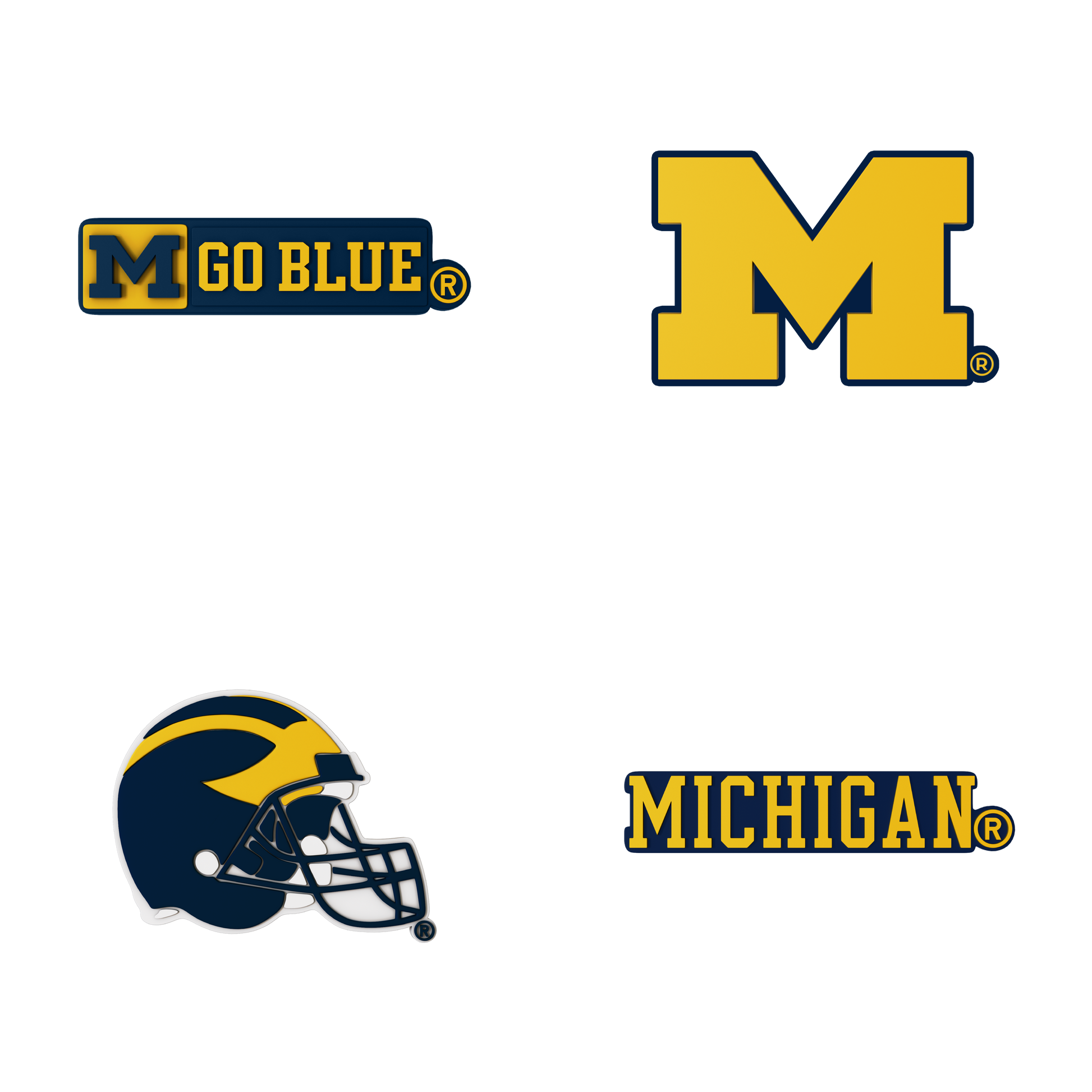 Budz | Michigan Wolverines | 4-Pack Bundle image 1
